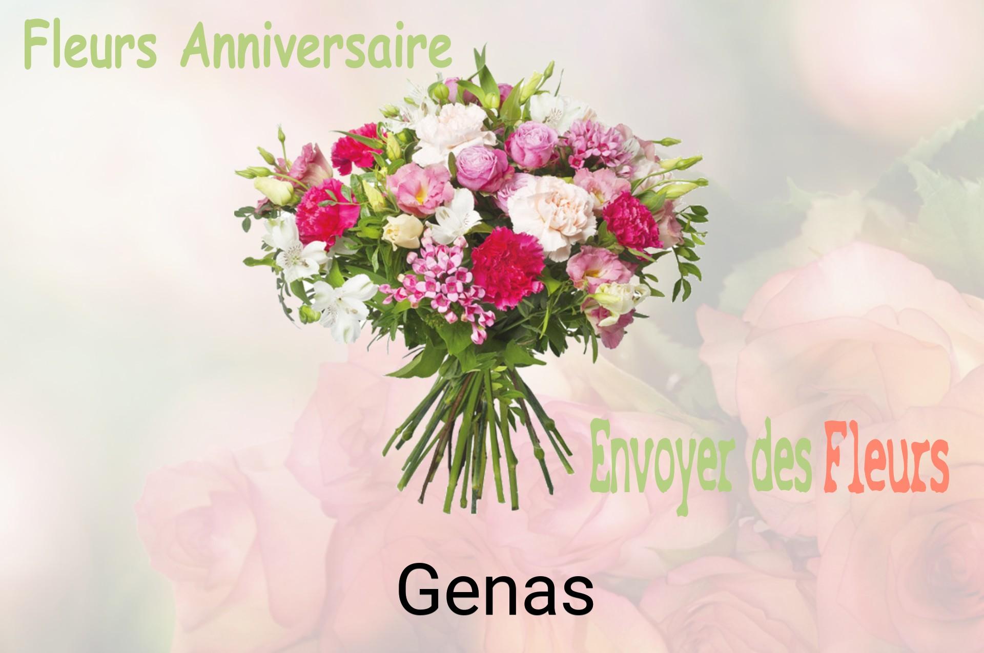 Bouquet de fleurs d’anniversaire livré à Genas